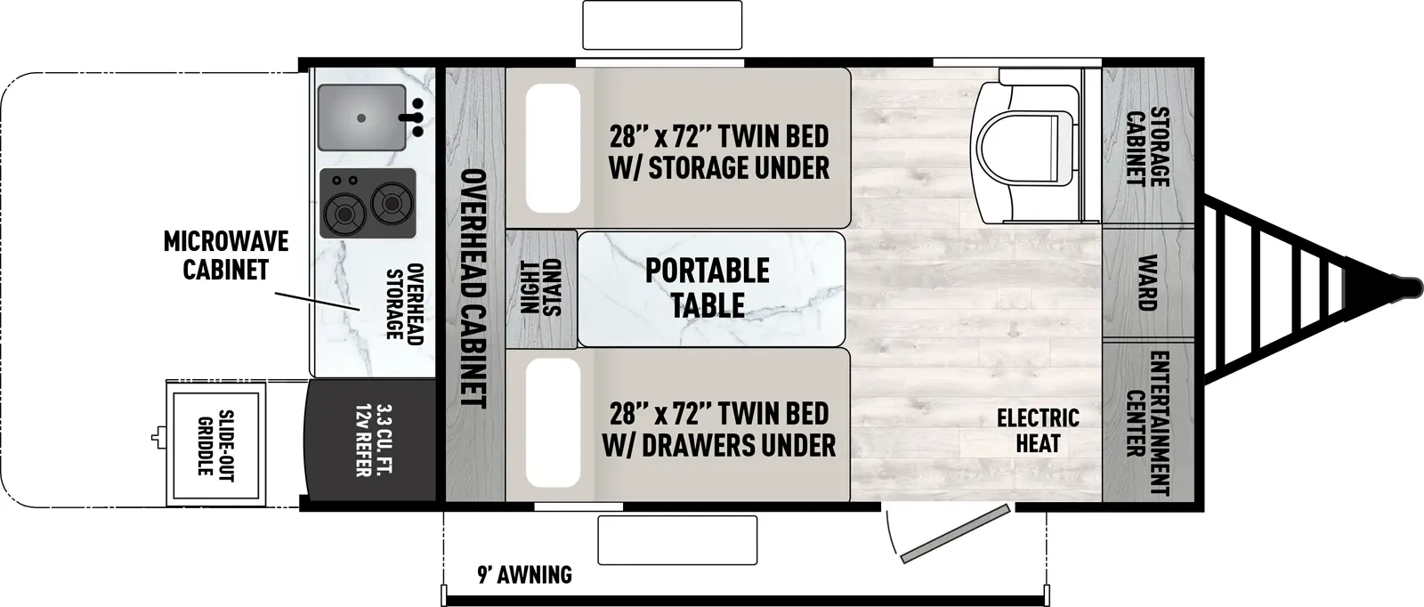 Viking Rok 13000ROK Floorplan